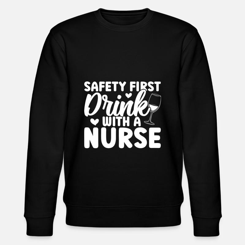 Kinderkrankenschwester - Stanley/Stella Unisex Bio-Sweatshirt CHANGER - Schwarz