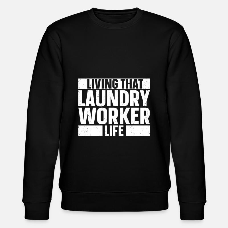Laveuse - Sweat bio CHANGER Stanley/Stella Unisexe - noir