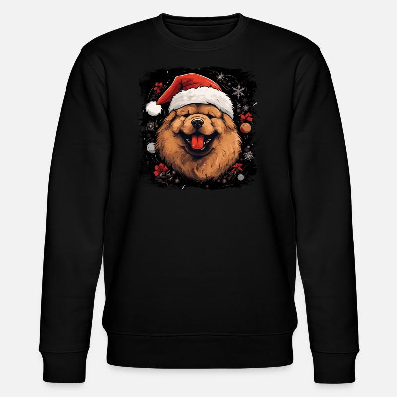 Père Noël Chow Chow - Sweat bio CHANGER Stanley/Stella Unisexe - noir