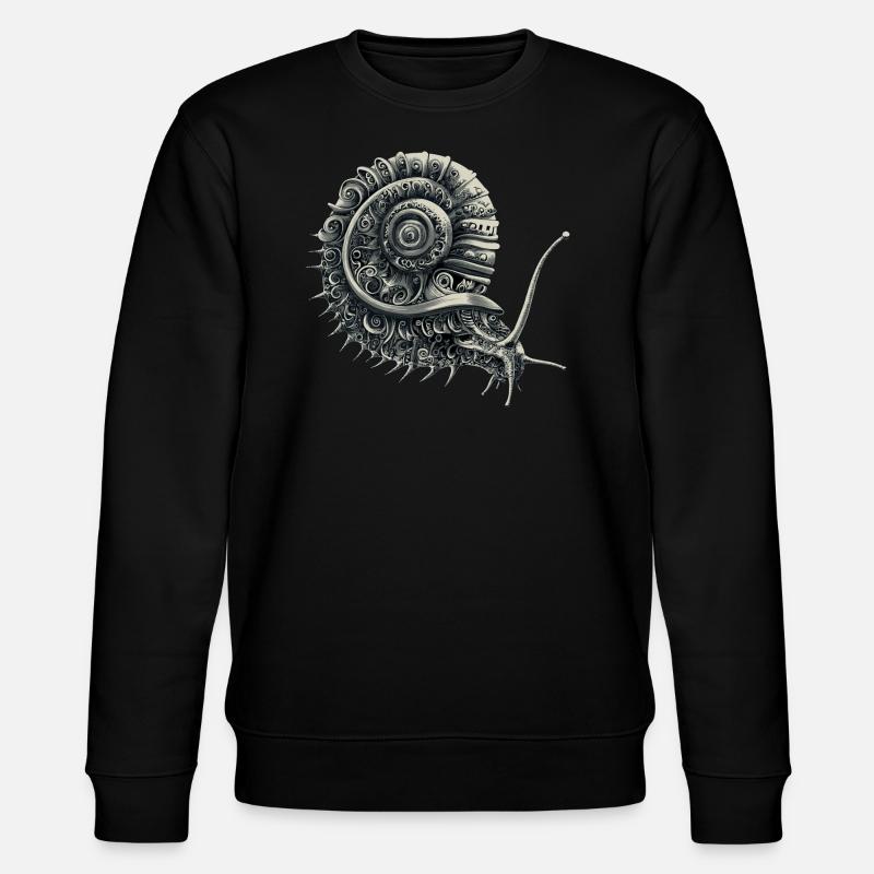 Crinchy Schnecke - Stanley/Stella Unisex Bio-Sweatshirt CHANGER - Schwarz