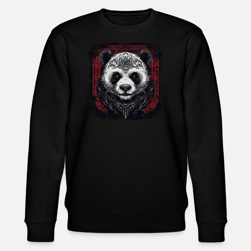 Cool Panda - Sweat bio CHANGER Stanley/Stella Unisexe - noir