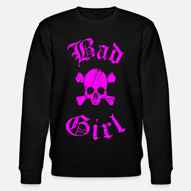 Skull Custom Design - Stanley/Stella Unisex Bio-Sweatshirt CHANGER  - Schwarz