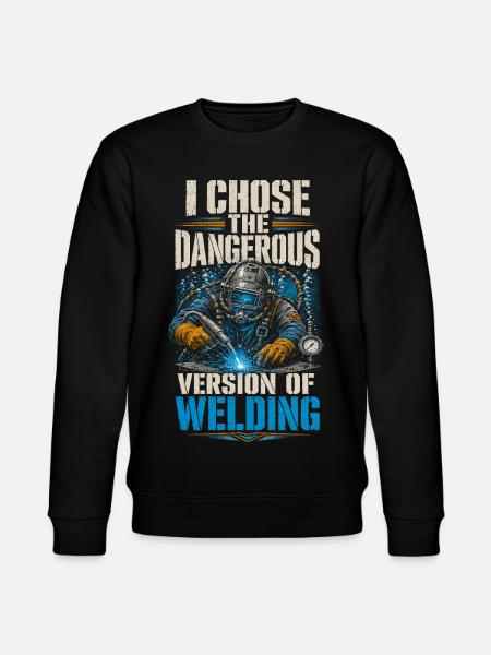 Underwater Welder Underwater Welder - Stanley/Stella CHANGER Unisex Organic Sweatshirt - black