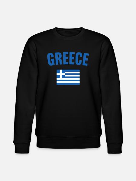 Drapeau de la Grèce - Sweat bio CHANGER Stanley/Stella Unisexe - noir
