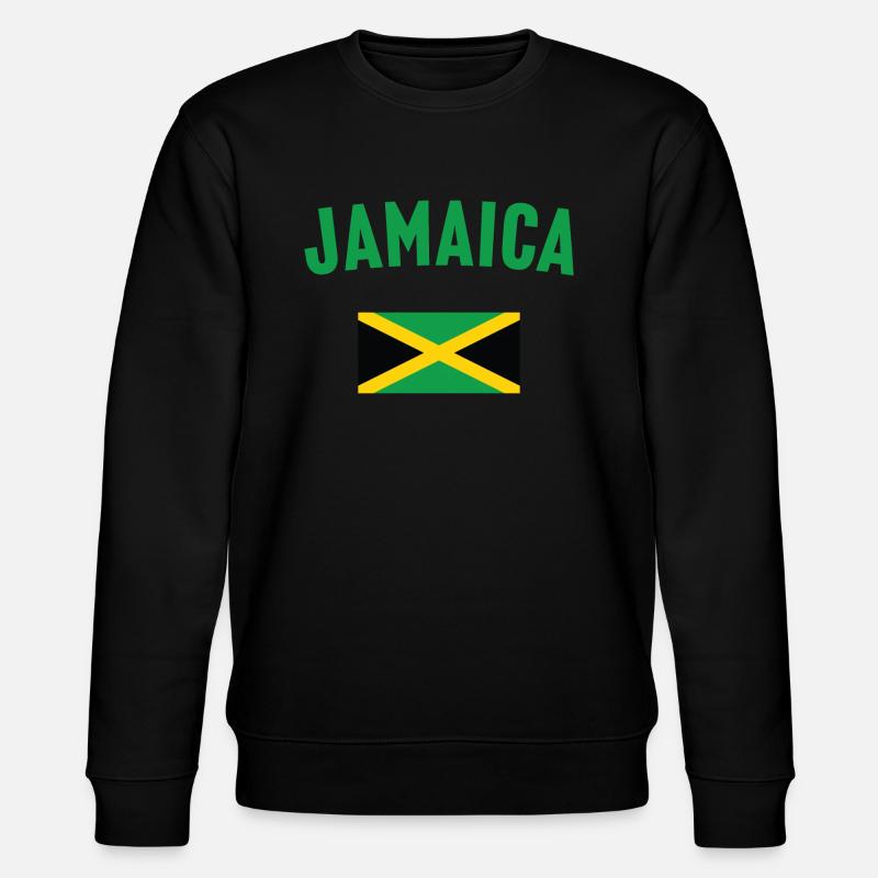 Drapeau de la Jamaïque - Sweat bio CHANGER Stanley/Stella Unisexe - noir