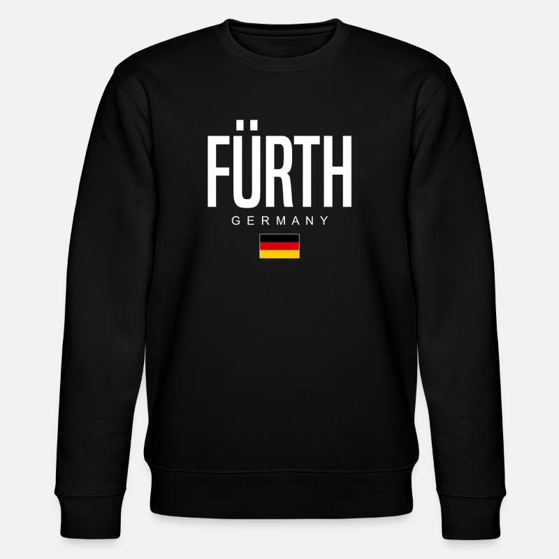 Fürth - Stanley/Stella CHANGER Unisex Organic Sweatshirt - black