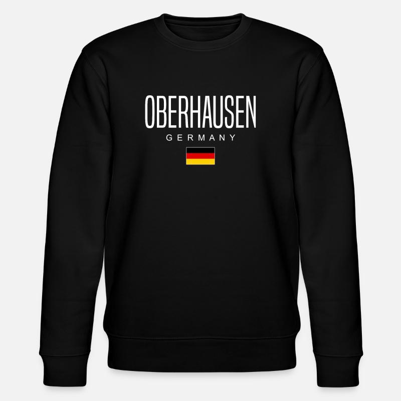 Oberhausen - Stanley/Stella Unisex Bio-Sweatshirt CHANGER  - Schwarz