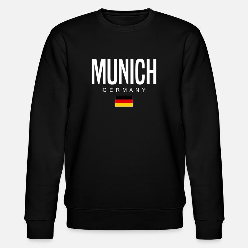 Munich - Sweat bio CHANGER Stanley/Stella Unisexe - noir