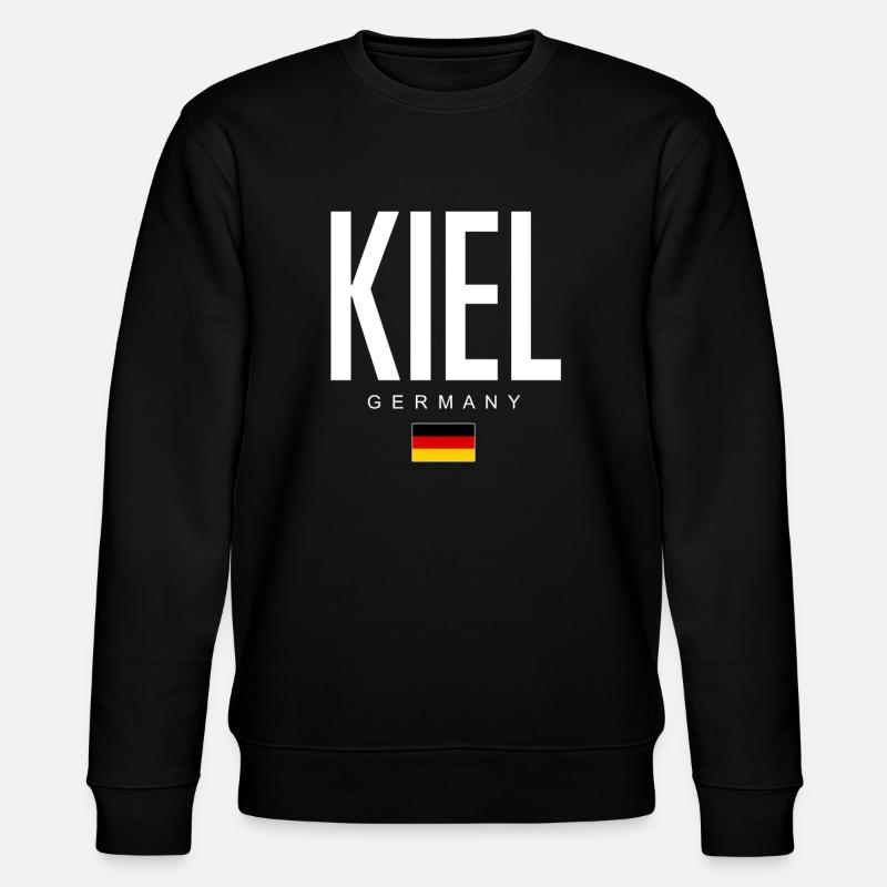Kiel - Stanley/Stella Unisex Bio-Sweatshirt CHANGER  - Schwarz