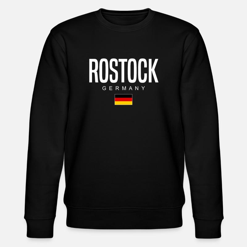 Rostock - Stanley/Stella Unisex Bio-Sweatshirt CHANGER  - Schwarz