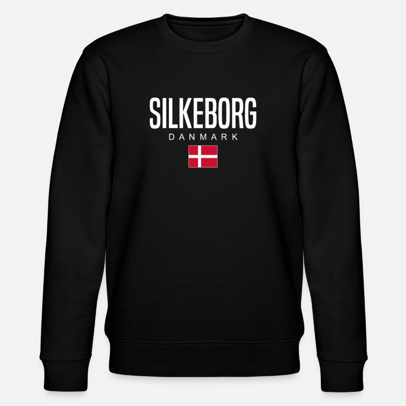 Silkeborg, Denmark - Stanley/Stella CHANGER Unisex Organic Sweatshirt - black