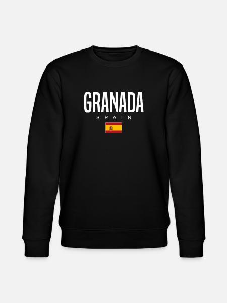 Granada Spain - Stanley/Stella CHANGER Unisex Organic Sweatshirt - black
