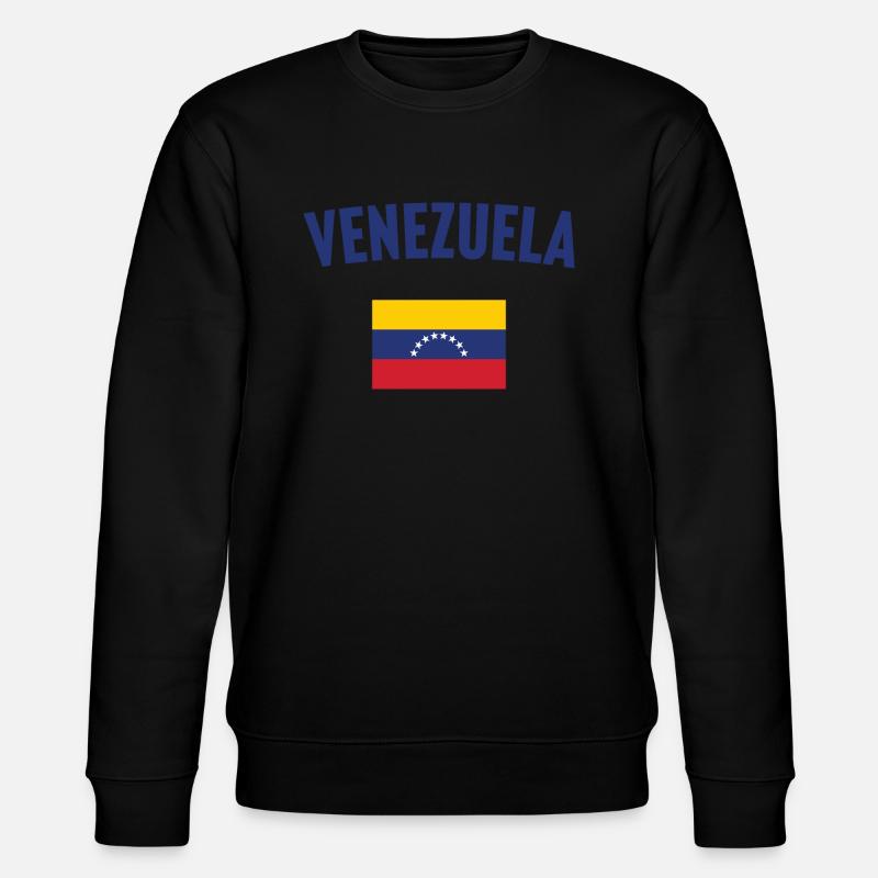 Drapeau du Venezuela - Sweat bio CHANGER Stanley/Stella Unisexe - noir