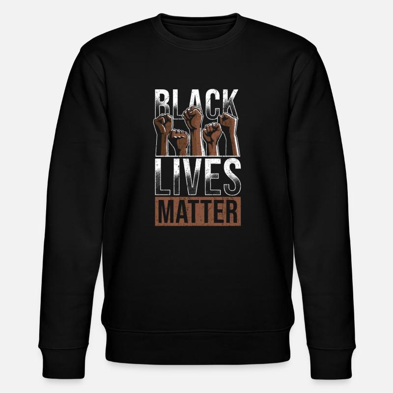 Les vies noires comptent - Sweat bio CHANGER Stanley/Stella Unisexe - noir