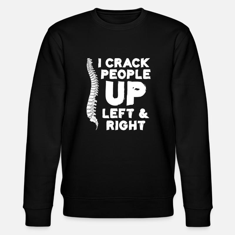 Osteopathen Geschenke - Stanley/Stella Unisex Bio-Sweatshirt CHANGER - Schwarz