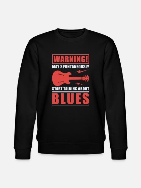 Blues - Stanley/Stella Unisex Bio-Sweatshirt CHANGER - Schwarz