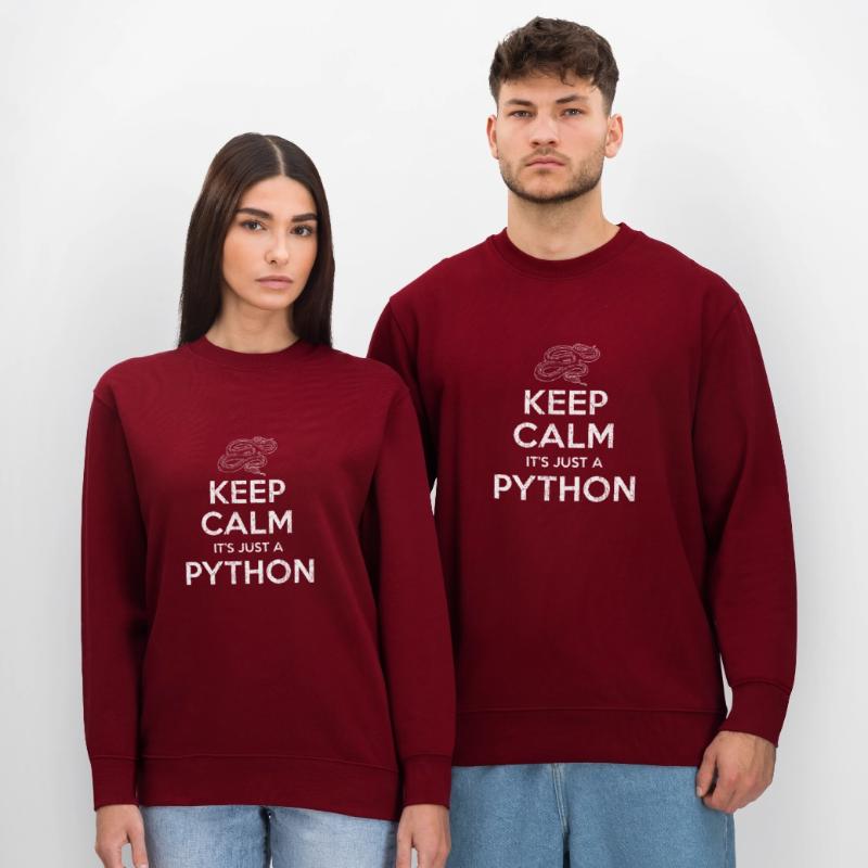 Python Snake Stanley/Stella CHANGER Unisex Organic Sweatshirt