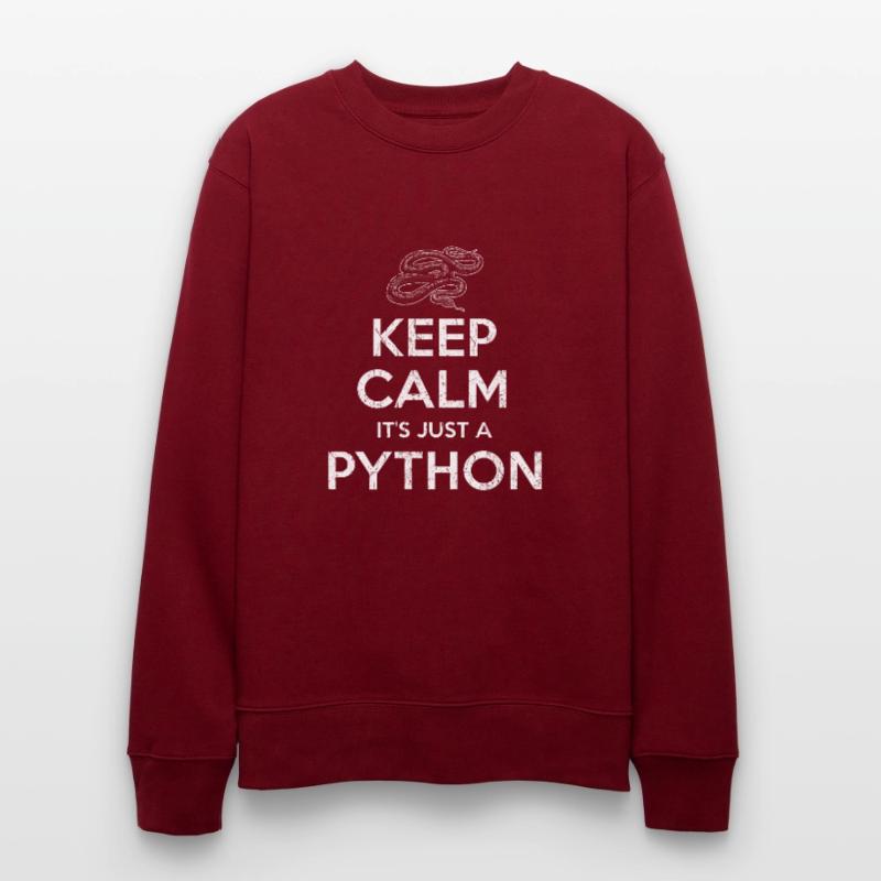 Python Snake Stanley/Stella CHANGER Unisex Organic Sweatshirt