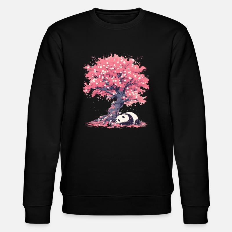 Panda Ours Panda géant japonais - Sweat bio CHANGER Stanley/Stella Unisexe - noir