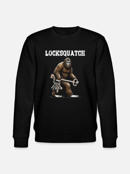 Locksmith Lock Picker Locksmithing - Stanley/Stella Unisex Bio-Sweatshirt CHANGER - Schwarz