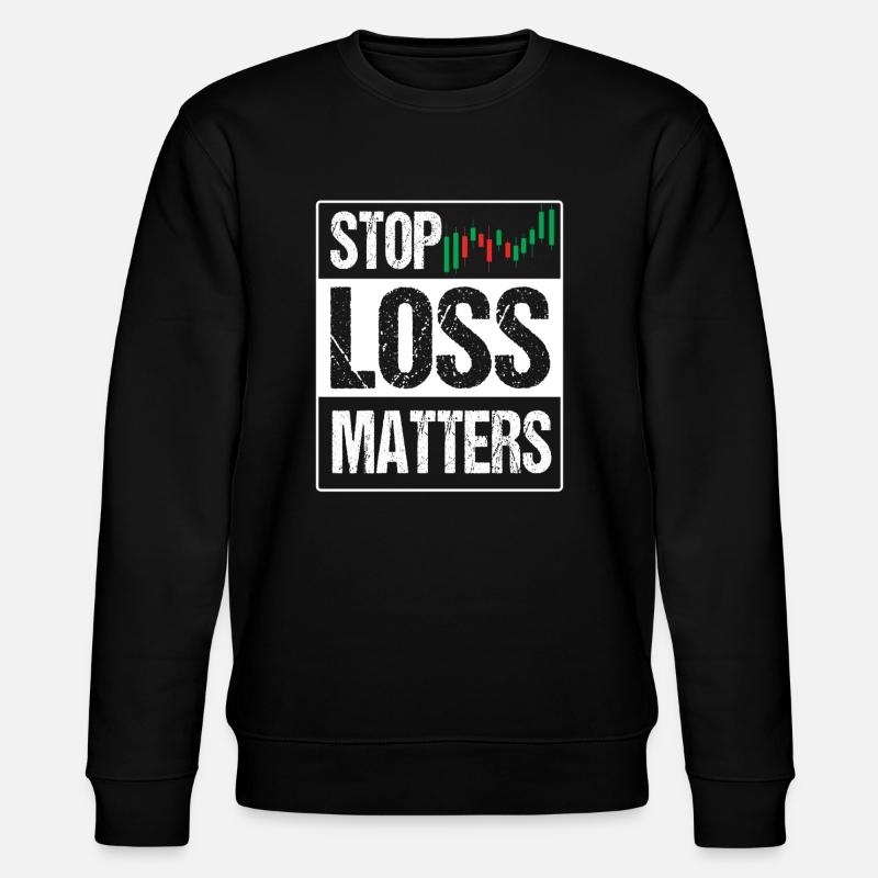 Trader boursier - Sweat bio CHANGER Stanley/Stella Unisexe - noir