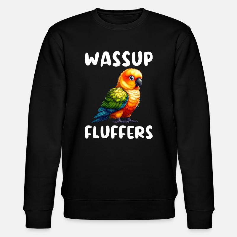 Conure solaire - Sweat bio CHANGER Stanley/Stella Unisexe - noir