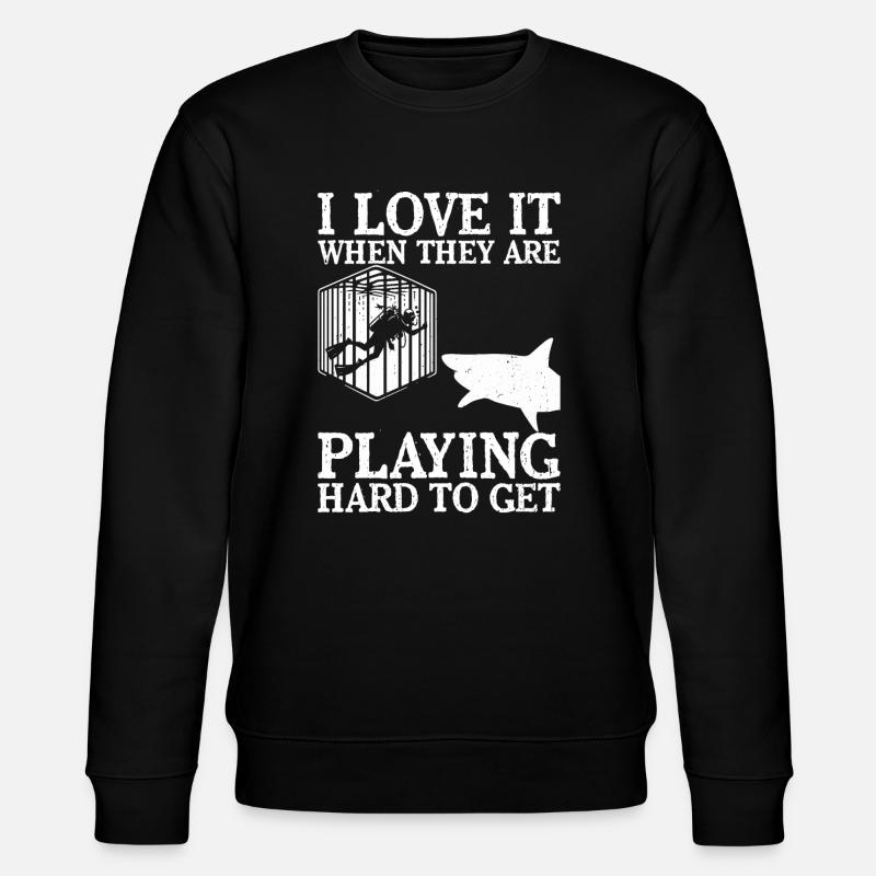 Marine biologist - Stanley/Stella Unisex Bio-Sweatshirt CHANGER  - Schwarz