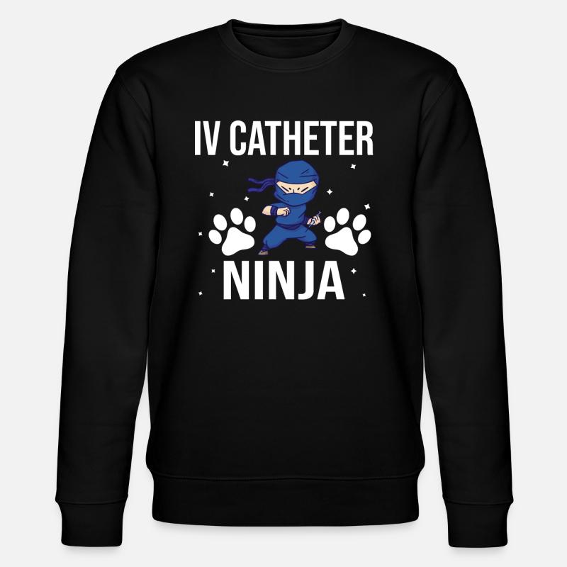Veterinary Technician Vet Tech - Stanley/Stella CHANGER Unisex Organic Sweatshirt - black