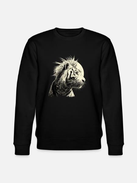 Tigerpunk - Stanley/Stella CHANGER Unisex Organic Sweatshirt - black