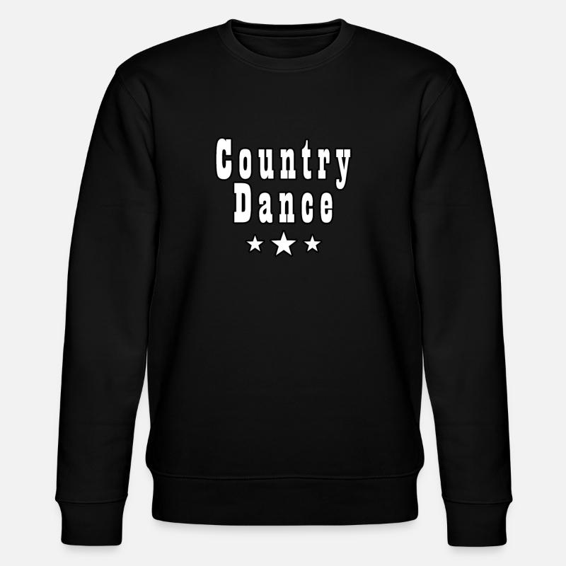 Country Dance - Stanley/Stella Unisex Bio-Sweatshirt CHANGER  - Schwarz