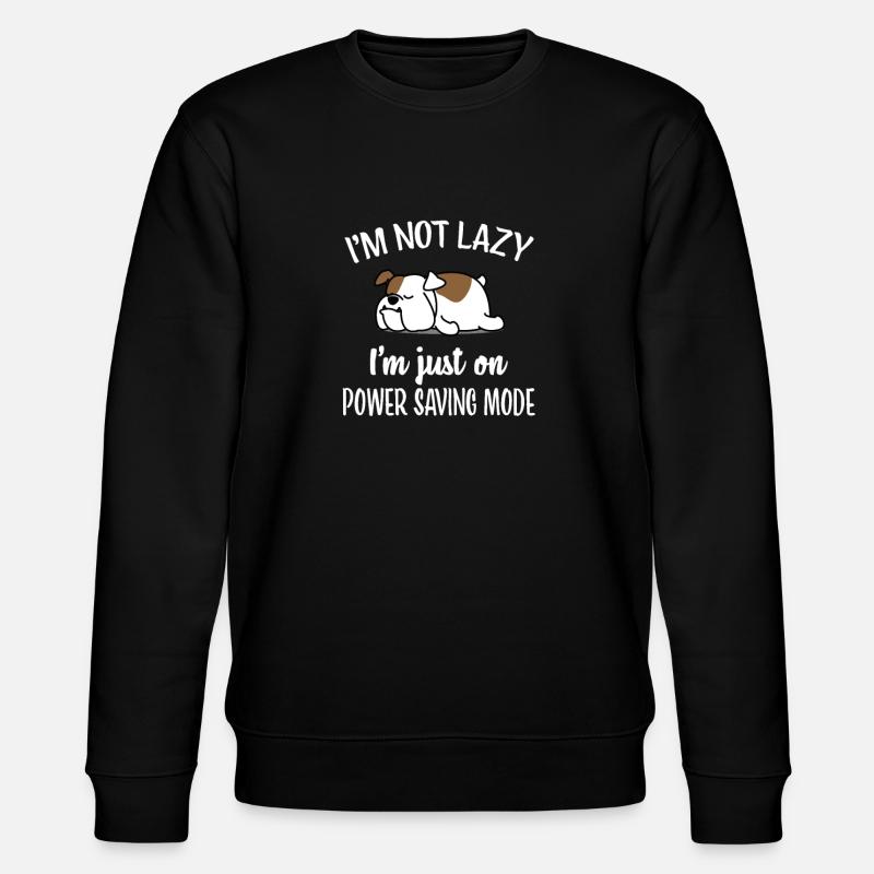 Bouledogue anglais - Sweat bio CHANGER Stanley/Stella Unisexe - noir