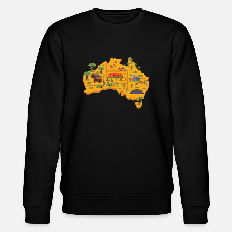 Australie - Sweat bio CHANGER Stanley/Stella Unisexe - noir