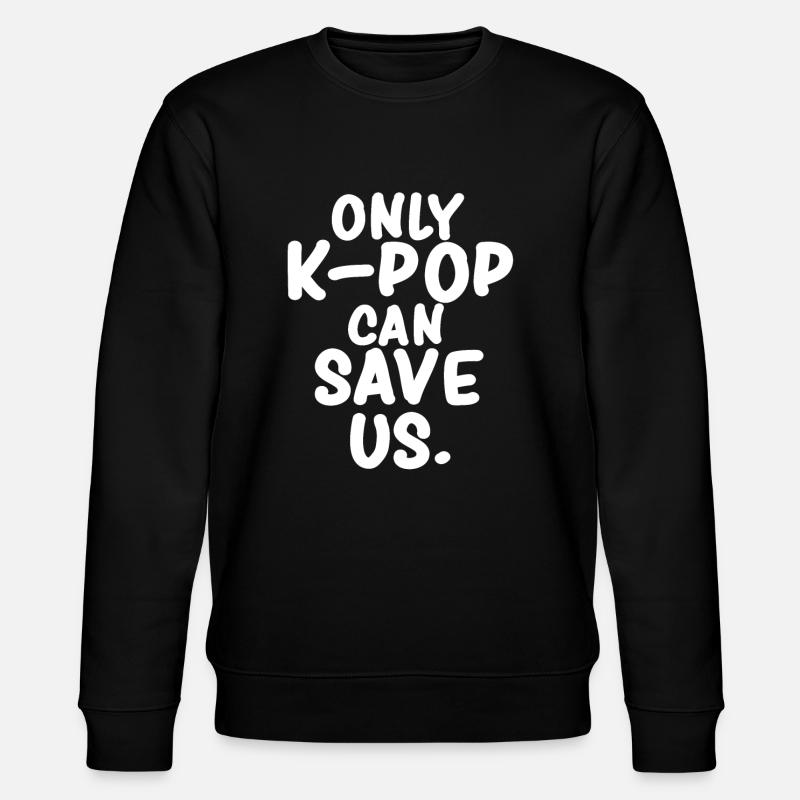 K-Pop - Stanley/Stella Unisex Bio-Sweatshirt CHANGER  - Schwarz