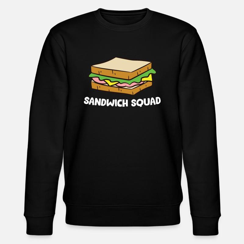 Sandwich - Sandwich Squad - Stanley/Stella Unisex Bio-Sweatshirt CHANGER - Schwarz