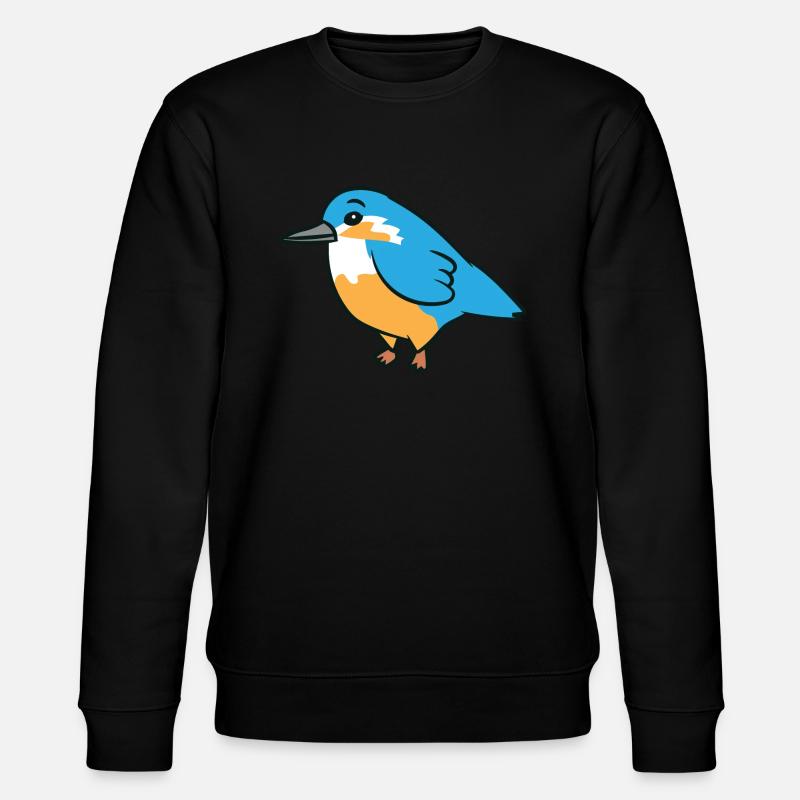Kingfisher - Illustration - Sweat bio CHANGER Stanley/Stella Unisexe - noir