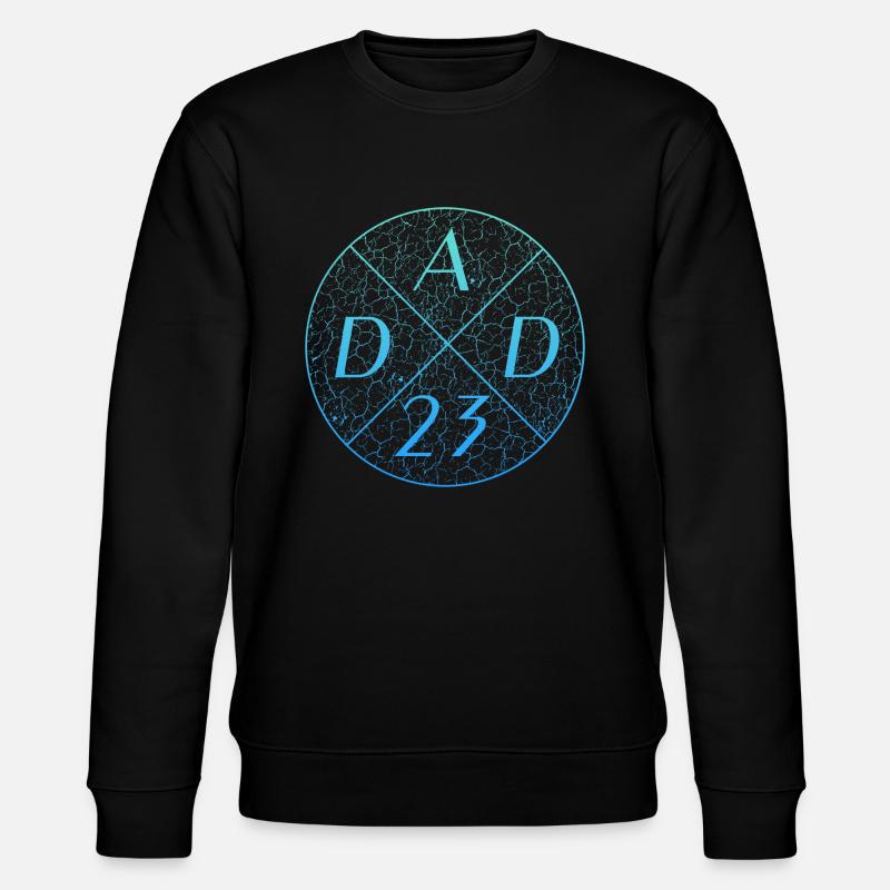 Dad 23 - Stanley/Stella Unisex Bio-Sweatshirt CHANGER  - Schwarz