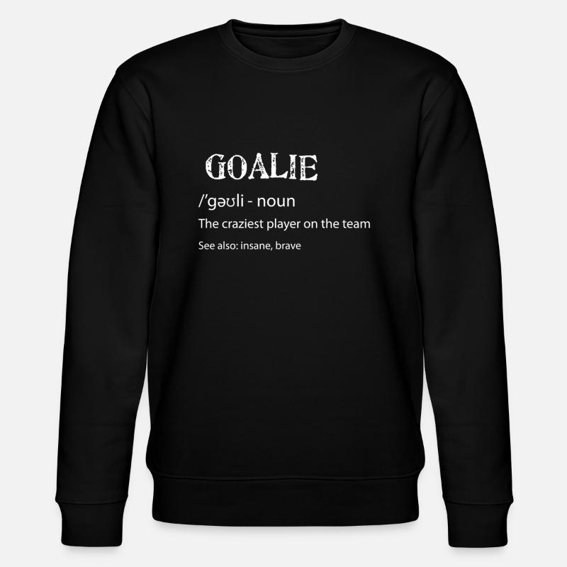 Gardien de but - Sweat bio CHANGER Stanley/Stella Unisexe - noir