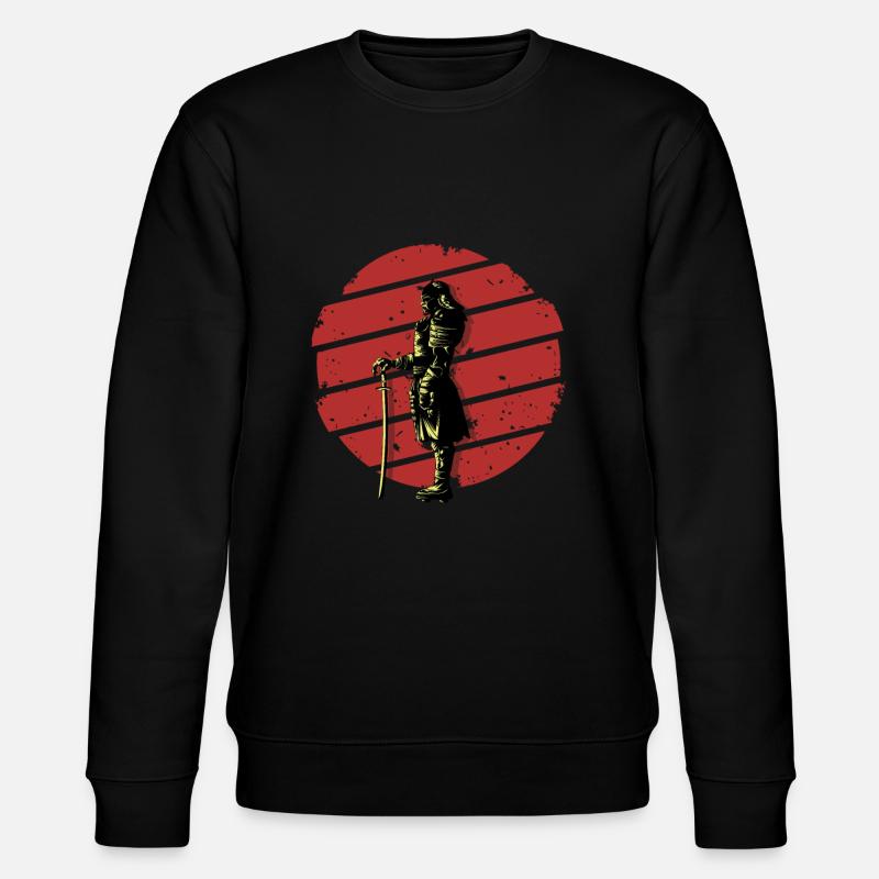 Samurai - Stanley/Stella Unisex Bio-Sweatshirt CHANGER  - Schwarz