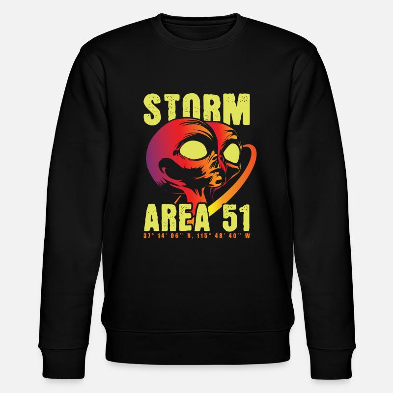 Storm Area 51 - Sweat bio CHANGER Stanley/Stella Unisexe - noir