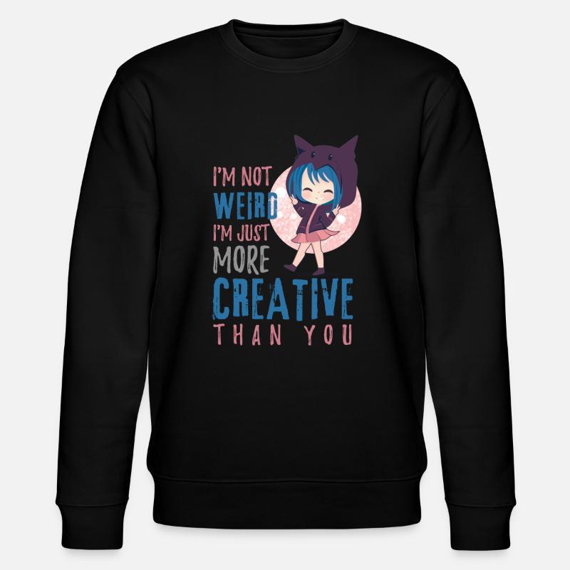 Anime Chibi Créatif - Sweat bio CHANGER Stanley/Stella Unisexe - noir