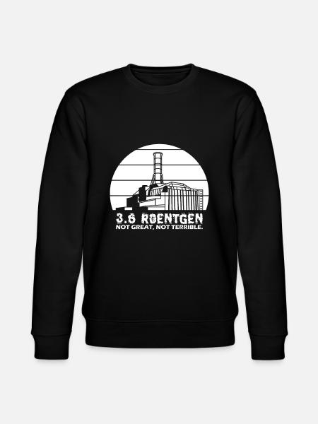 3.6 Roentgen Not Great - Stanley/Stella Unisex Bio-Sweatshirt CHANGER - Schwarz