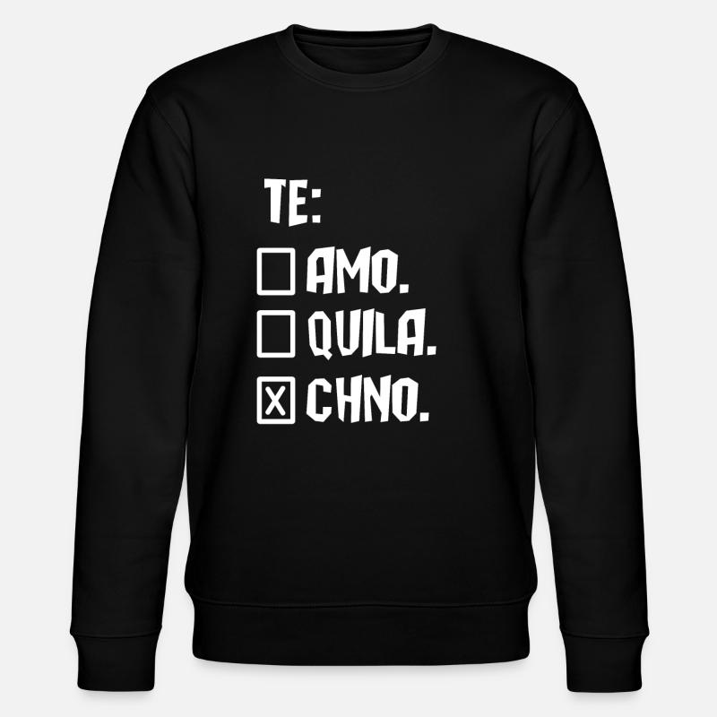 Techno - Stanley/Stella Unisex Bio-Sweatshirt CHANGER  - Schwarz