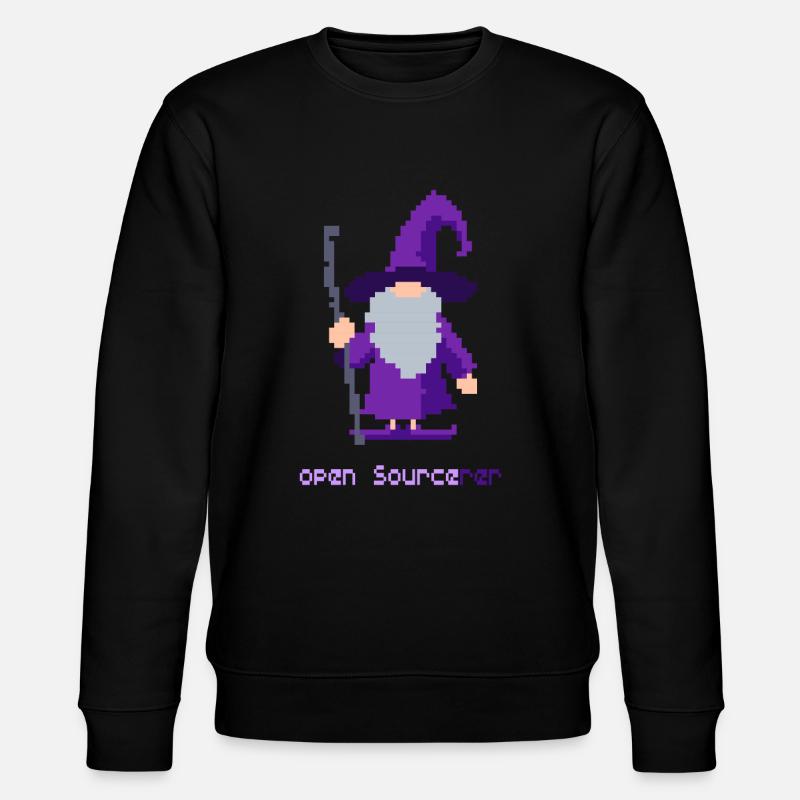 Open Source - Stanley/Stella Unisex Bio-Sweatshirt CHANGER  - Schwarz