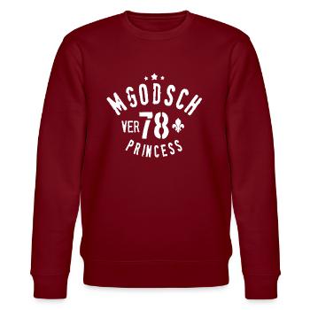 mgodsch 78 princess - Sweat bio CHANGER Stanley/Stella Unisexe - bordeaux - Devant - Nik (191cm) & Marisol (170cm)