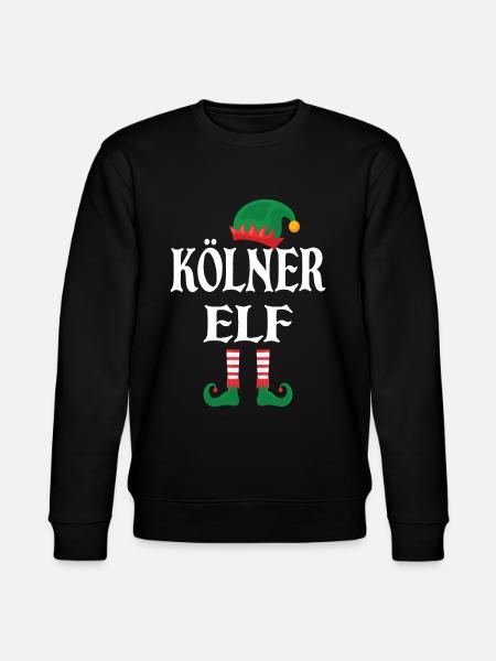 Kölner Elf - Stanley/Stella Unisex Bio-Sweatshirt CHANGER  - Schwarz