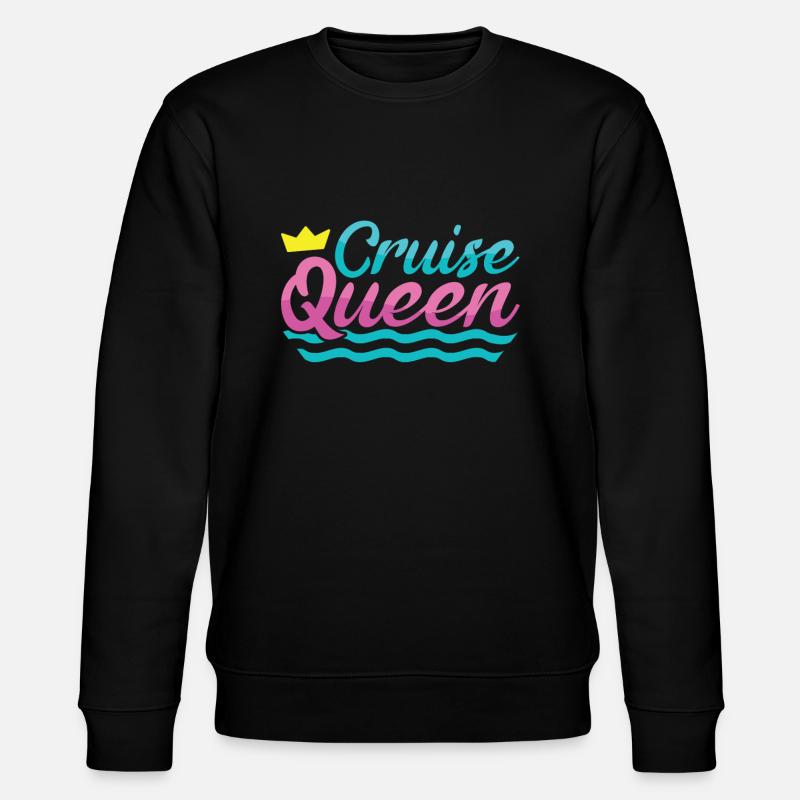 Kreuzfahrt Queen - Stanley/Stella Unisex Bio-Sweatshirt CHANGER - Schwarz