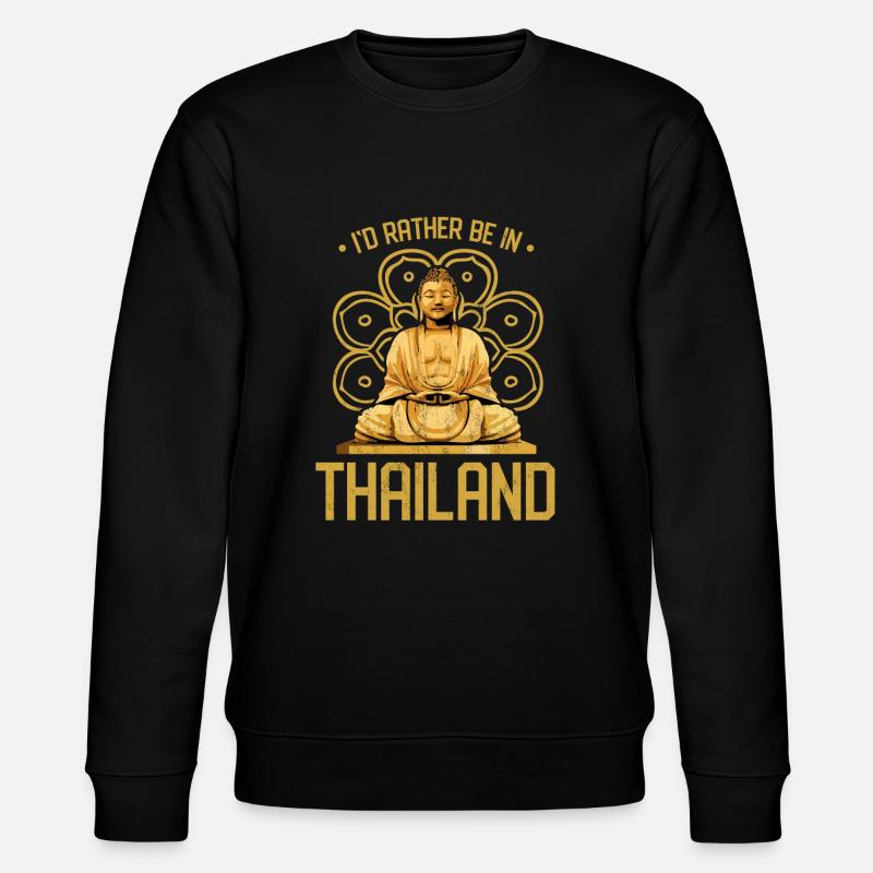 Thailand - Stanley/Stella Unisex Bio-Sweatshirt CHANGER  - Schwarz