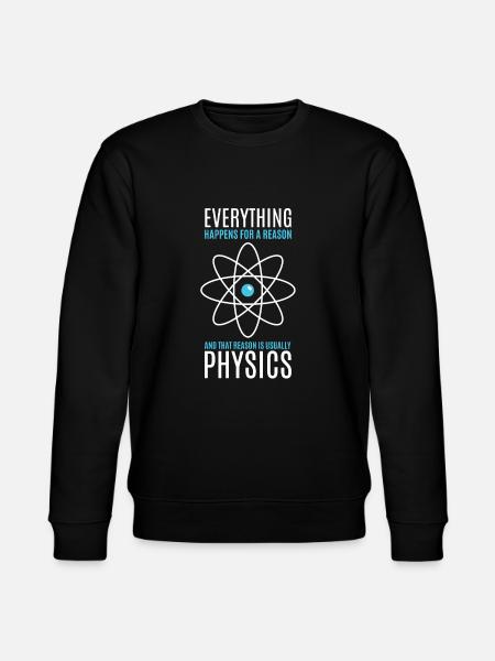 Physics - Stanley/Stella CHANGER Unisex Organic Sweatshirt - black