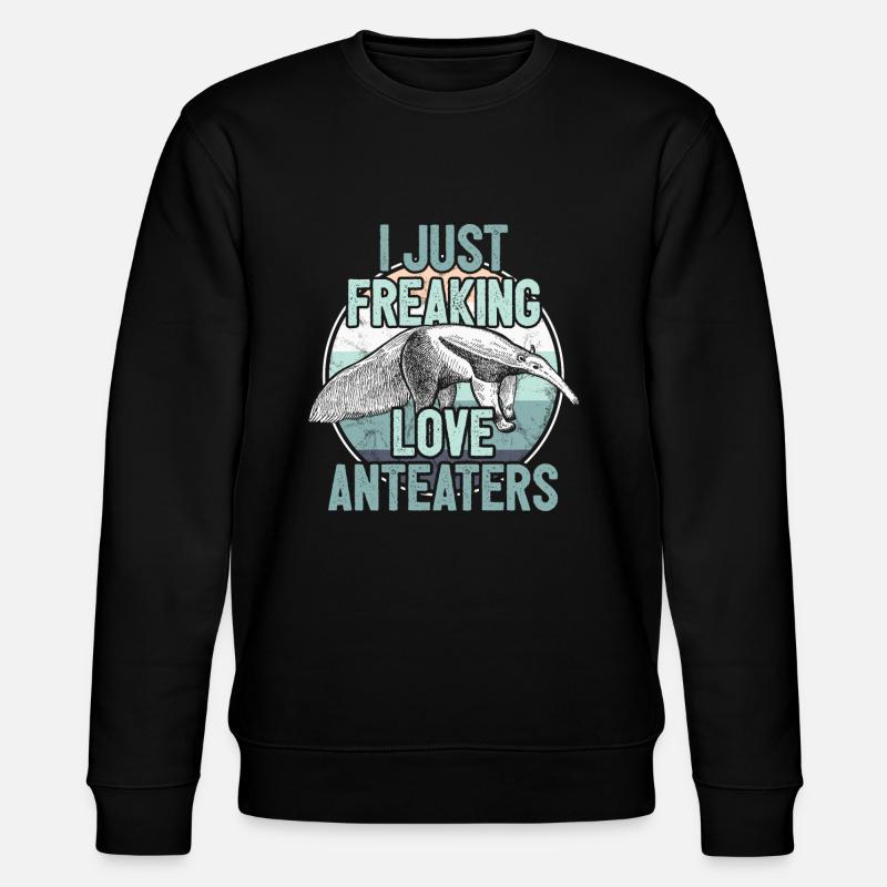 fourmilier - Sweat bio CHANGER Stanley/Stella Unisexe - noir
