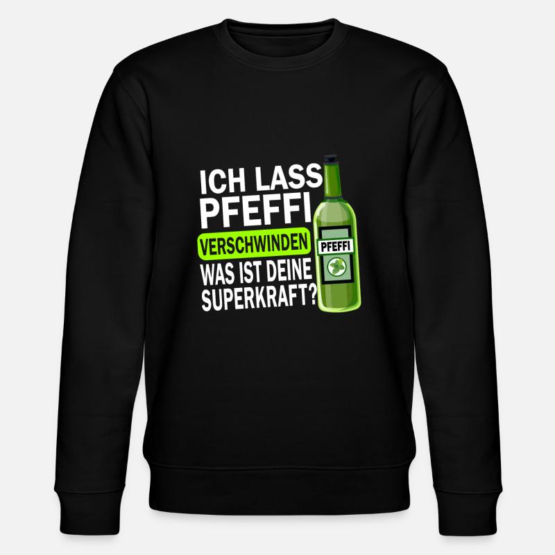 Pfeffi - Stanley/Stella Unisex Bio-Sweatshirt CHANGER  - Schwarz